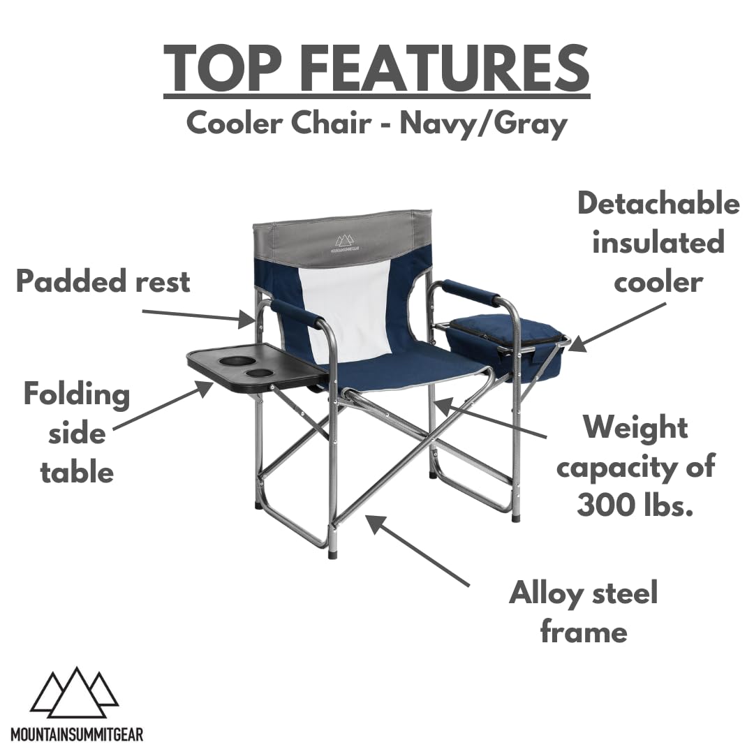 Amazon.com : MOUNTAIN SUMMIT GEAR Foldable Cooler Chair with